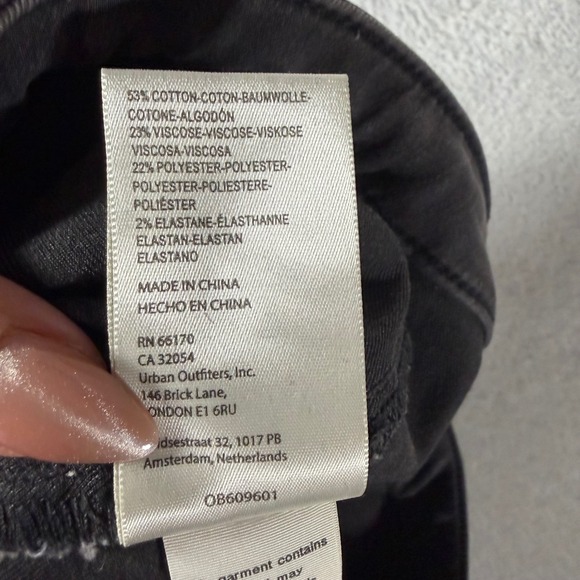 We The Free Free People Just Float On Flare Jeans Faded Black Bell Bottoms 29 - Picture 8 of 10